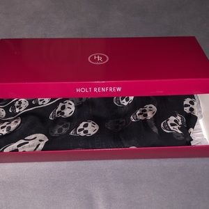 Alexander McQueen Silk Skull Scarf